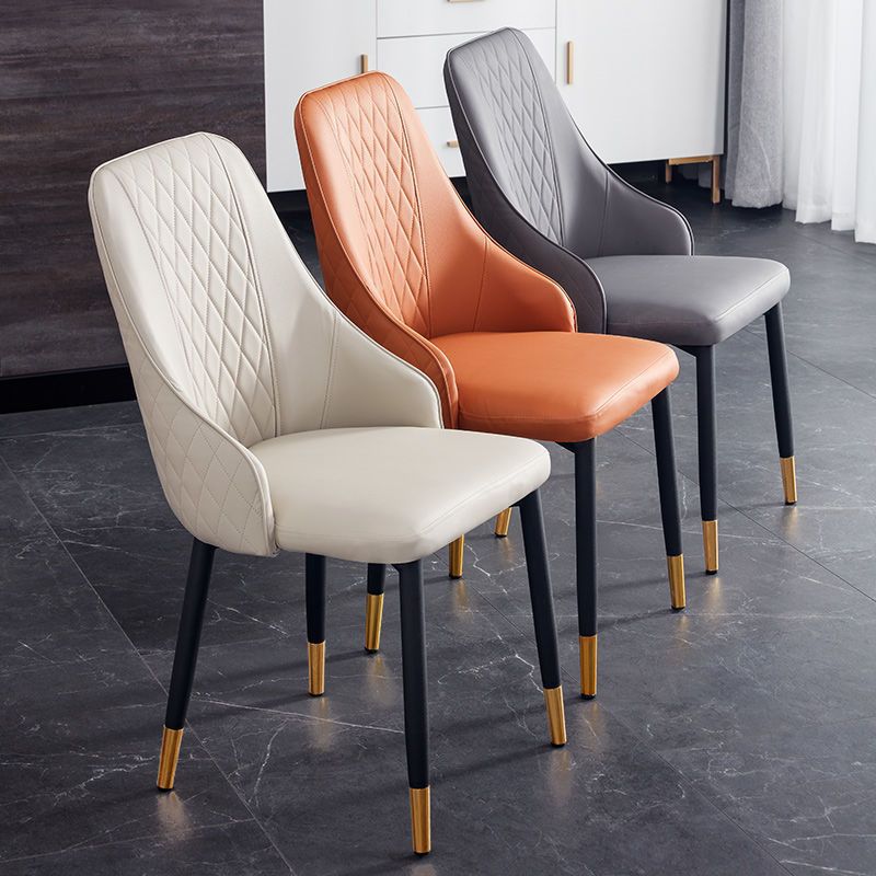 Silla de comedor moderna silla de respaldo ocio pequeño gato raspar la silla de comedor de hotel silla de negociación de comedor transfronterizo