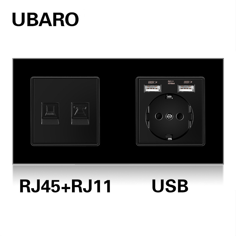 172 컴퓨터 전화-USB-블랙