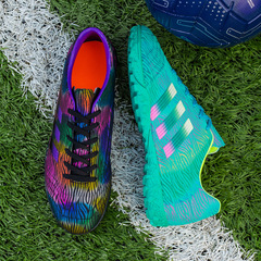 Children's Football Shoes for Boys and Girls, Outdoor Sports Shoes with Mesh and Spikes, Student Spike Sports Shoes, Direct Manufacturer Sale