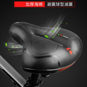 Bicicleta engrosada cojín del asiento de bicicleta de montaña cojín grande Butt silla suave cómodo asiento de coche accesorios de equipo de equitación