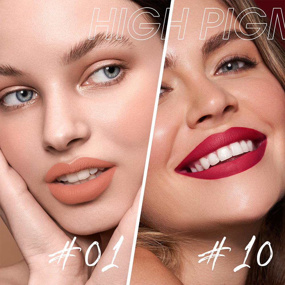 LANGMANNI matte lip gloss is not easy to stick to cups. 12 colors available for cross-border liquid lipstick Item Picture