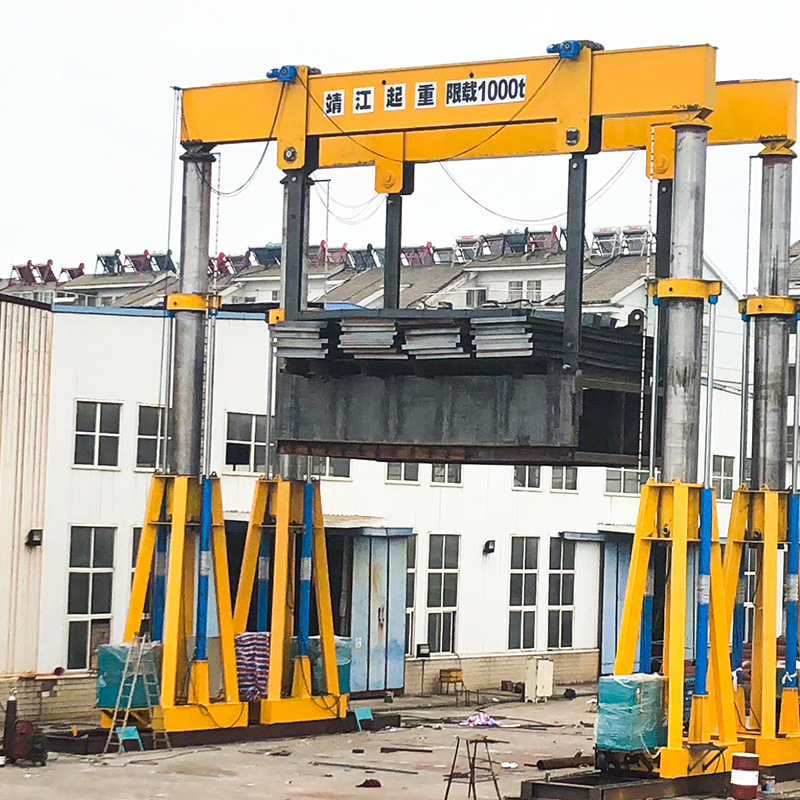 宝威 厂家制造 轮胎式/轨道式 液压龙门吊 门式起重机 液压升降