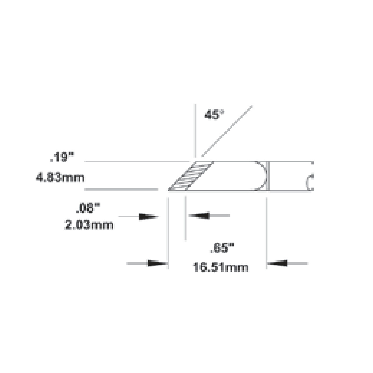 SMTC-160 METCAL奥科原装正品烙铁头SMTC-164焊咀SMTC-5161