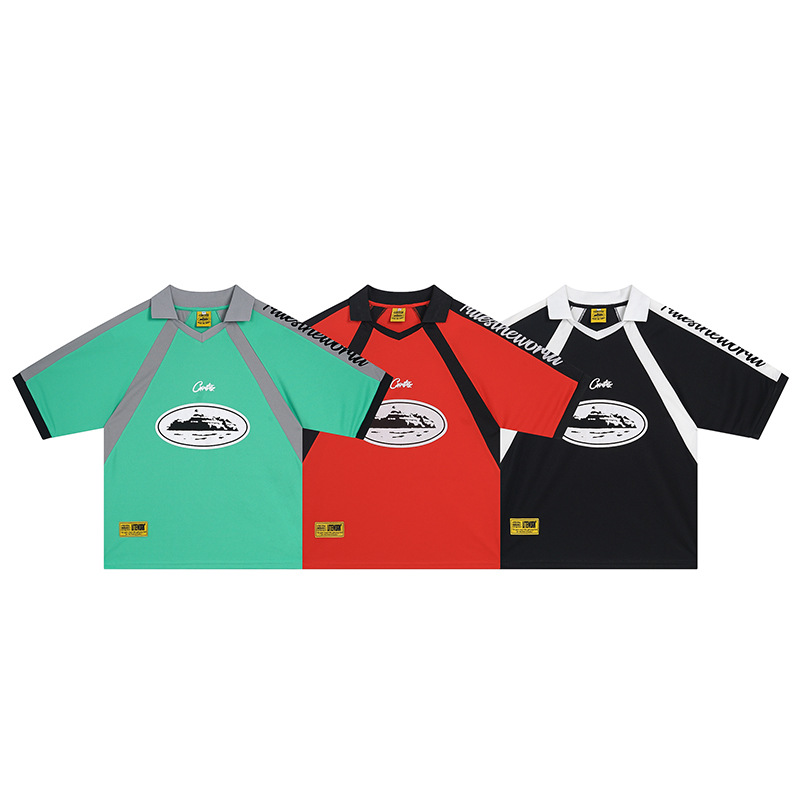 CORTEIZ Cross-Border American Sporty Short-Sleeve Retro Streetwear T-Shirt