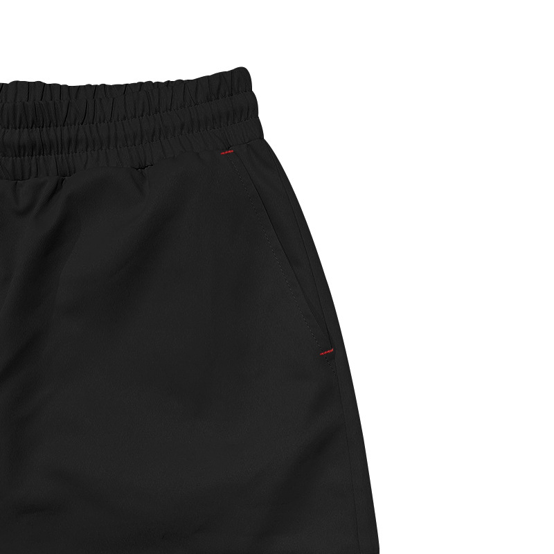 Herrenbekleidung Gewebte Stoffhose mit Kordelzug und mehreren Taschen, einfarbig, lässige Arbeitshose_voghion.com