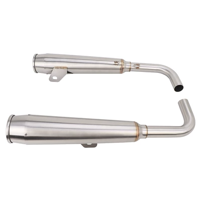 Triumph Motorcycle Bobber 1200: Motorcycle exhaust pipe