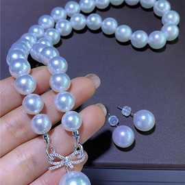 珍珠项链妈妈链多戴款珍珠项链澳白珍珠母亲节特卖直播间珍珠项链