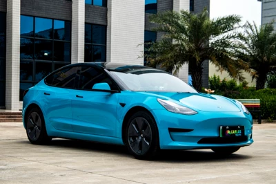 Auto Color Change Film – Direct Sales Wholesale Price Crystal - miami-blue-152m15m