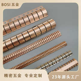 铍铜簧片铍铜弹片来图定制屏蔽弹片波形弹片薄铜片金属簧片