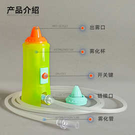 鼻腔冲洗器清洗雾化洗鼻机鼻炎家用医用儿童婴儿洗鼻器喷雾晶康宇