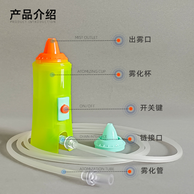 Nasal Irrigator Cleaning Atomized Nasal Wash Machine Rhinitis Household Medical Kidsren's Baby Nasal Wash Spray Jingkangyu