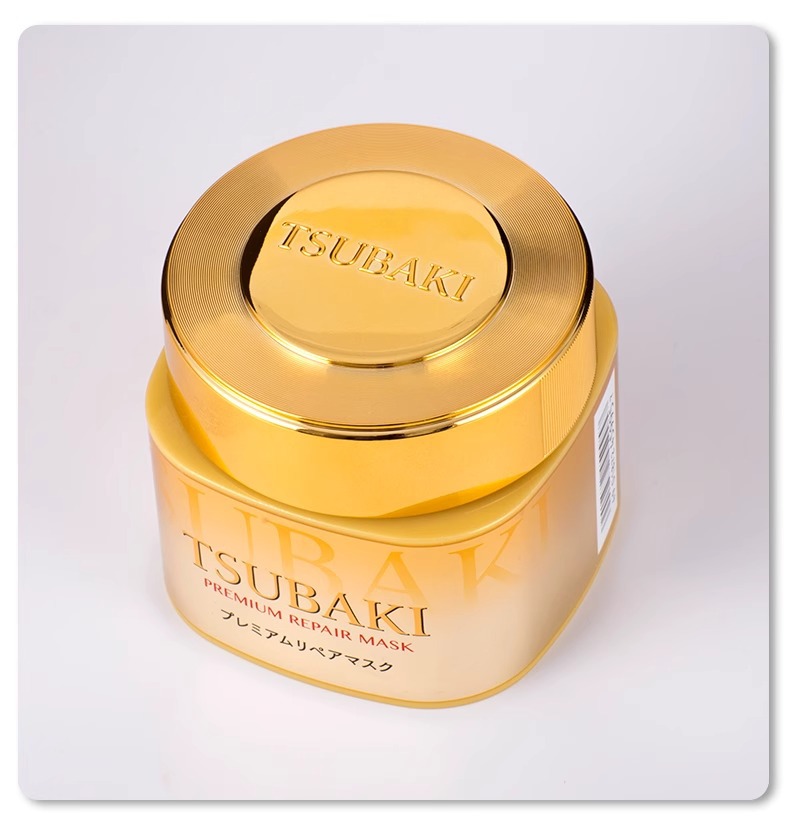 (Wholesale), tsubaki, Japanese import golden hair mask, medical revitalizing conditioner, 180g 6