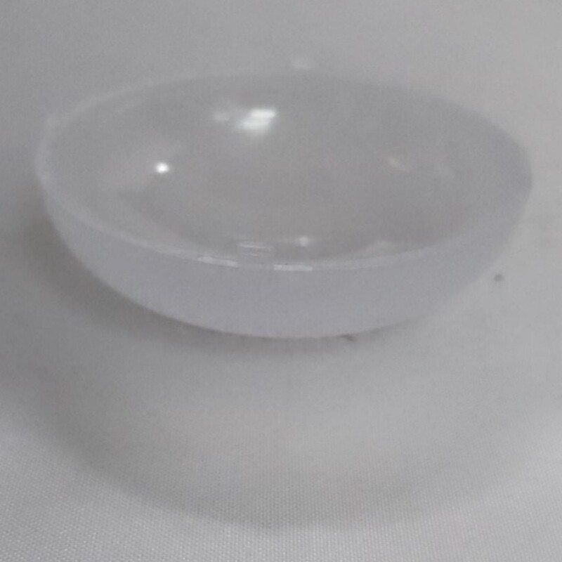 Led Semicircular Lampshade Milky White Lampshade Diameter 50mm Temperature Resistant Flame Retardant Pc 50*19mm Special Offer