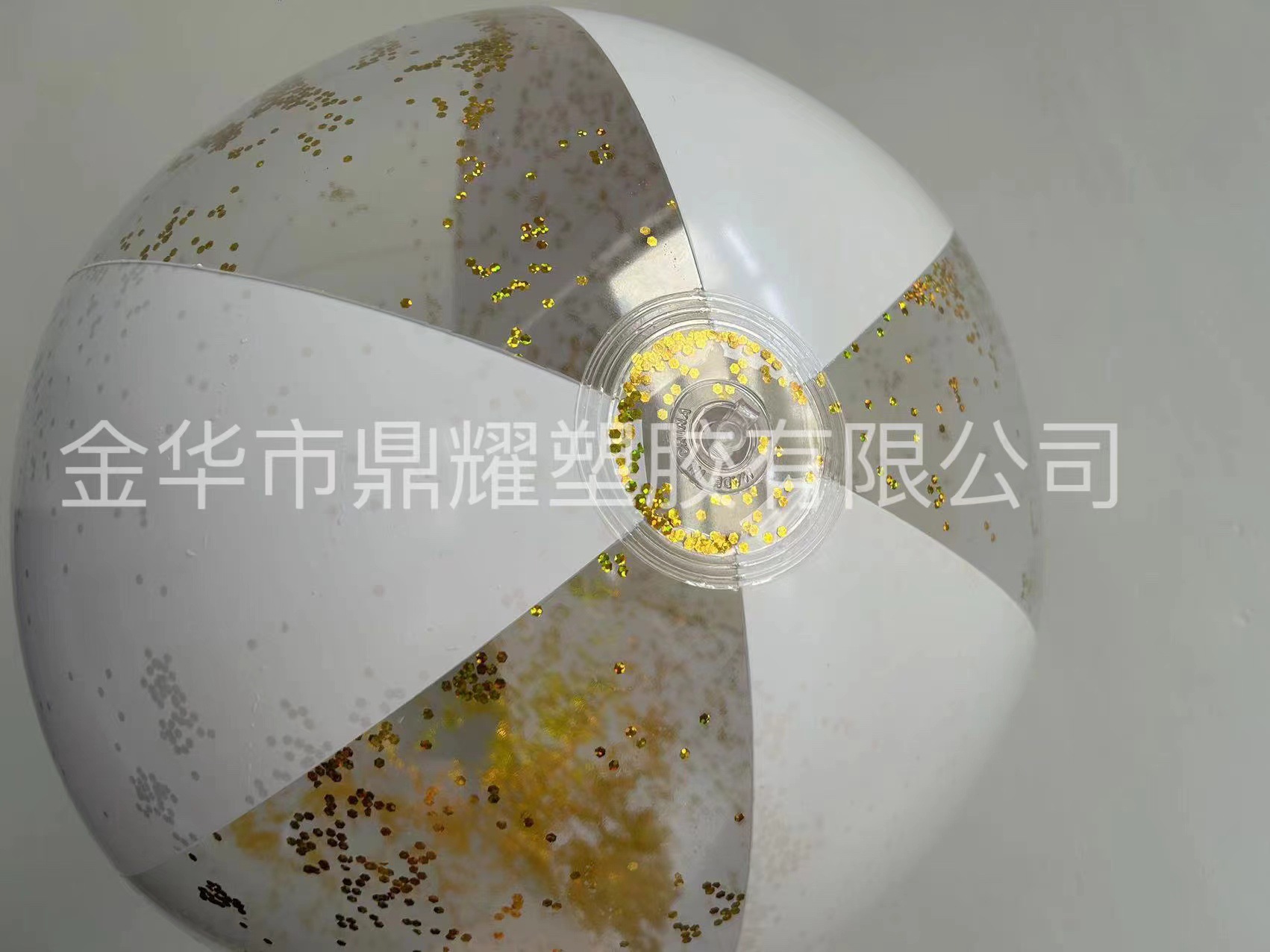 PVC rojo neto transparente jugando en el agua, accesorios de decoración fotográfica, playa al aire libre para niños, bola de lentejuelas inflable Bobo