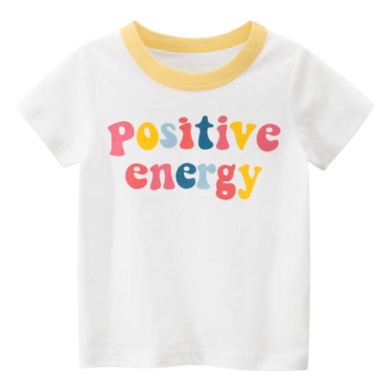 Ropa para niños verano nuevo 27 Camiseta de manga corta para niñas en Casa ropa de bebé de dibujos animados directa de fábrica un envío