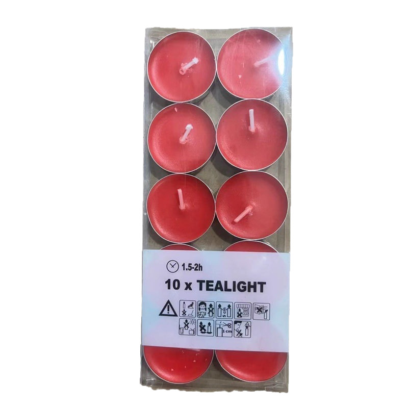 Candele tealight in alluminio candele decorative per la casa_voghion.com