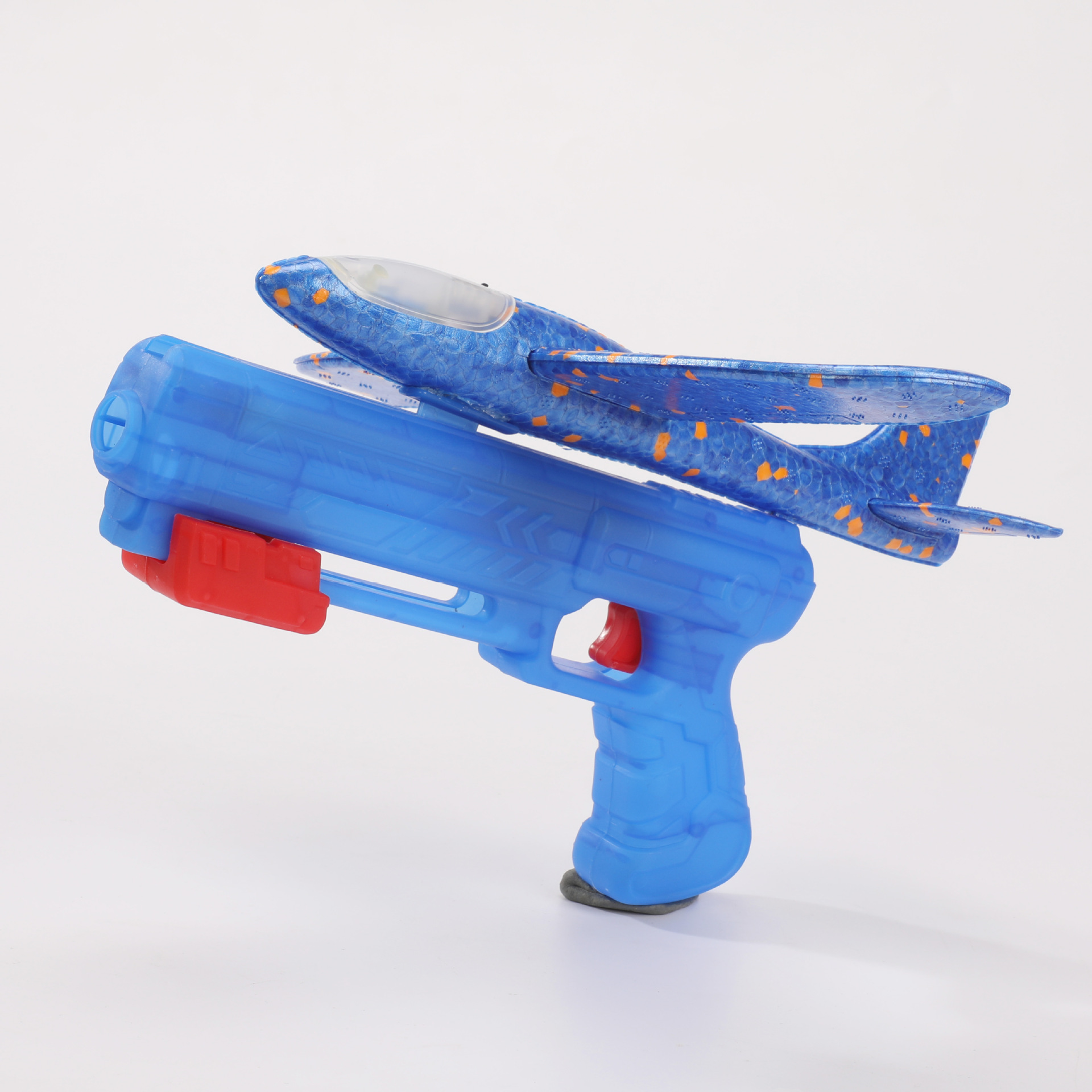 24cm 항공기 총(라이트 포함) 파란색