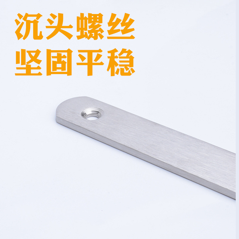 Soporte de triángulo de acero inoxidable sin perforaciones Soporte de estante de almacenamiento de cocina de ángulo recto sólido Soporte de estante de pared Estante de soporte