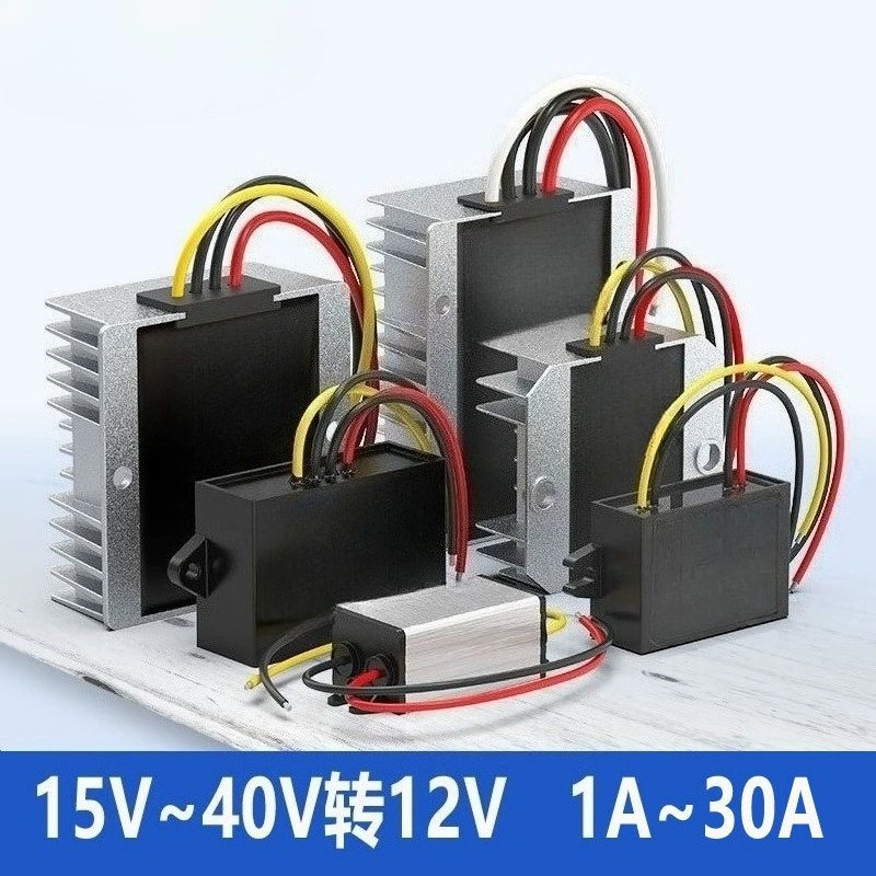Преобразователь 24 В в 12 В 24 В в 12 В 1 А ~ 30 А постоянного тока 24 В в 12 В понижающий модуль питания автомобиля
