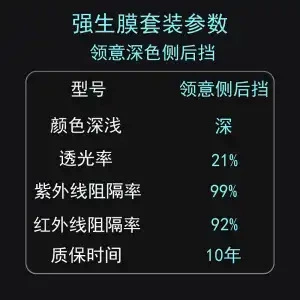 Johnson & Johnson [Lingyi] Genuine Automotive Film - package-construction-lingyi-full-car-side-rear-guard-deep