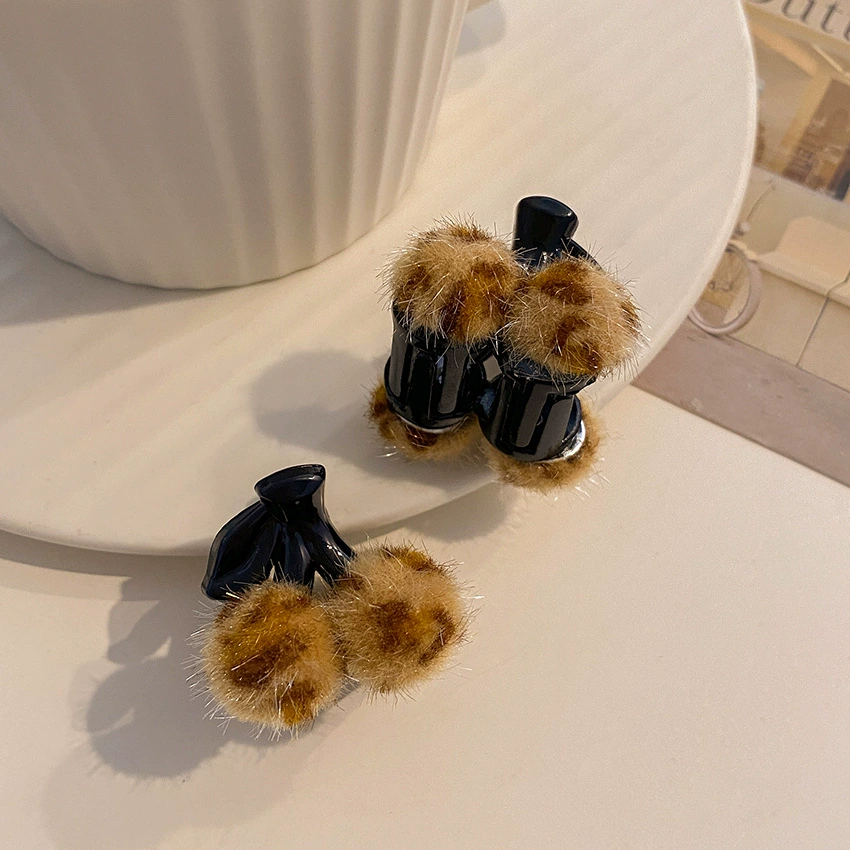Демисезонный маленький краб-пин, челка, аксессуар для волос, брендовая шпилька