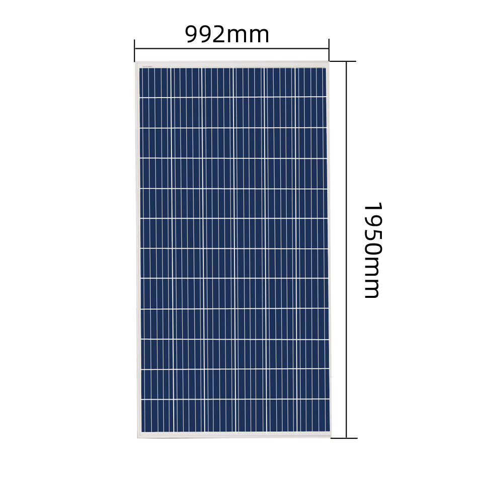 Panel fotovoltaico solar, módulo fotovoltaico monocristalino a prueba de agua, placa de carga de batería, fábrica de paneles fotovoltaicos de alta eficiencia, sistema fuera de la red.
