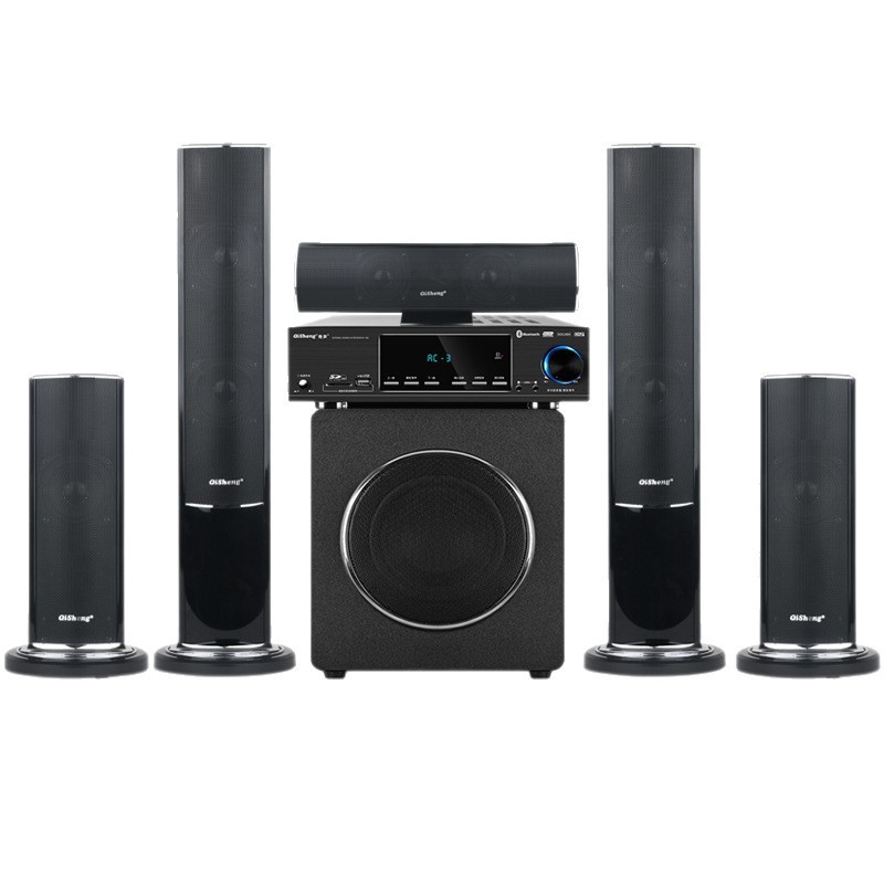 Qisheng MAV-2301 ホームシアター リビングルーム オーディオセット 5.1 ホームサラウンド コンプリートセット プライベートシアター|undefined