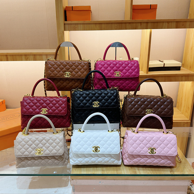 Ladies Handbag Cross-Border Women's Bag 2026 New Foreign Trade Style European and American Fashion Quilted Chain Shoulder Crossbody Bag