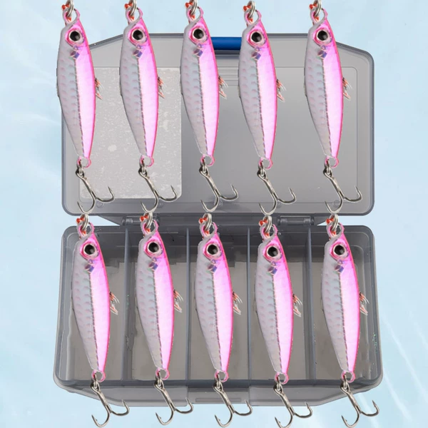 10 boxes [powder back and silver belly] (badminton iron board single hook +6066 black King Kong hook)