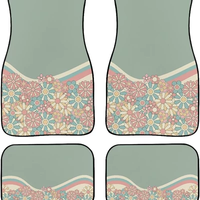 Avtomobil döşəmə paspasları, Velvet Non-Slip Wholesale Dropshipping - car-floor-mats-16-3344cm-two-piece-set