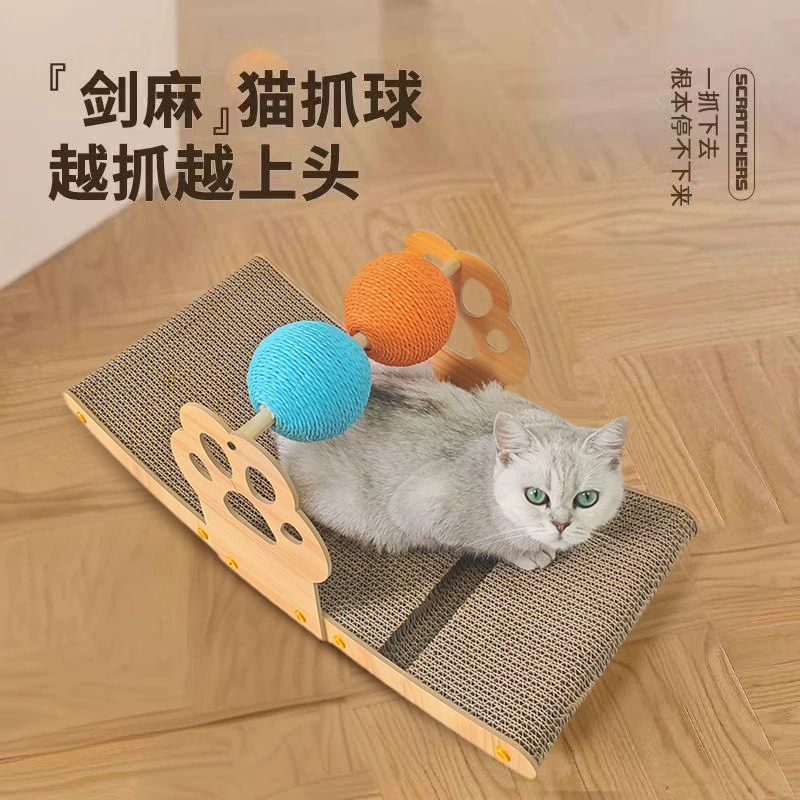 Домашние животные коты царапает износостойкий кошачий шейкер цветной шарик кошачий кошачий кошачий кошачий большой размер новый вертикальный сменный кошачий игрушка