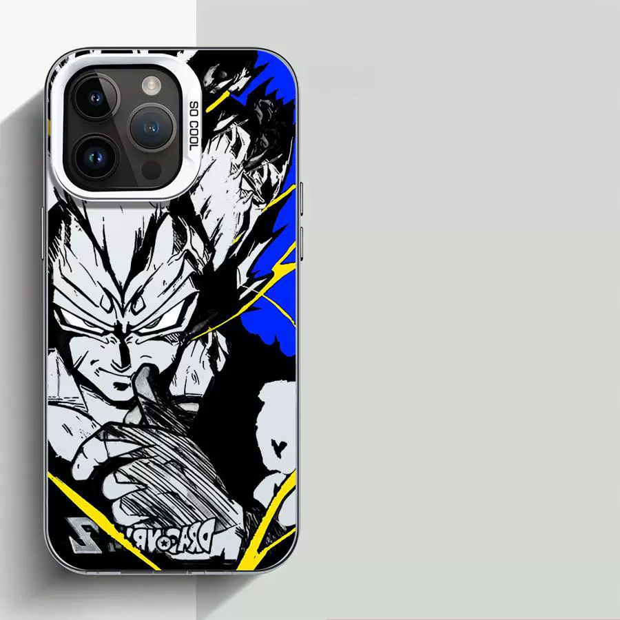 Dragon Ball, яблоко, iPhone16, мультяшный совместимый чехол, iPhone15 Pro, стиль высшего качества