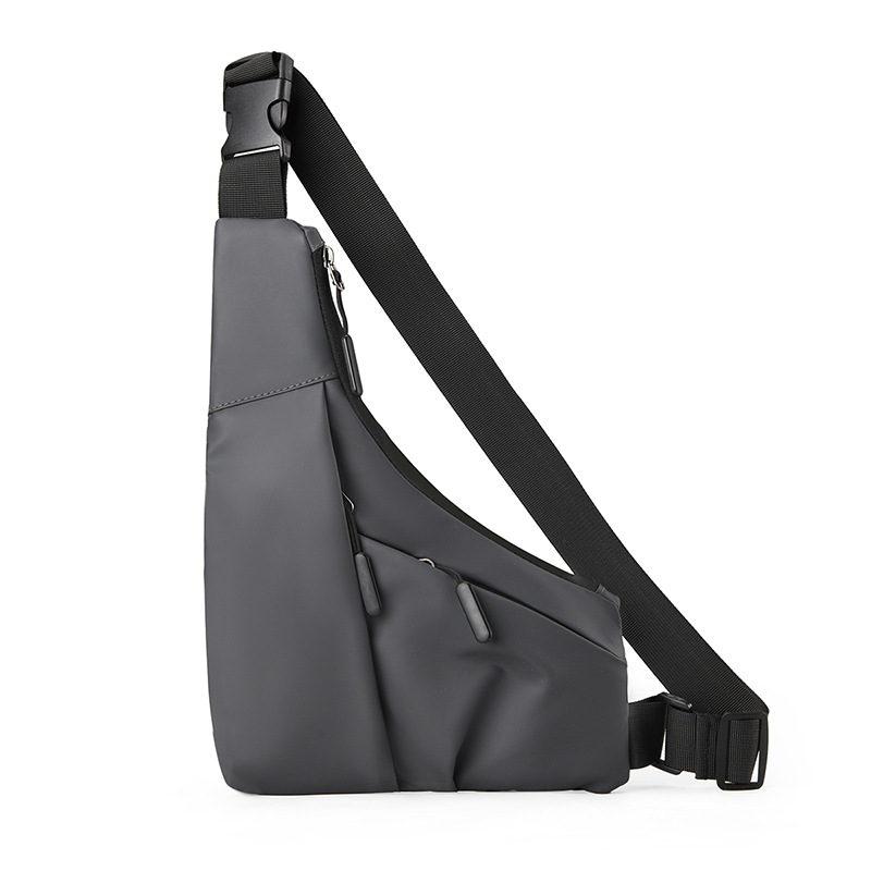Fashionable men's underarm prepuce chest bag, men's backpack, single shoulder chest bag, anti splashing diagonal chest bag, large capacity chest bag_voghion.com
