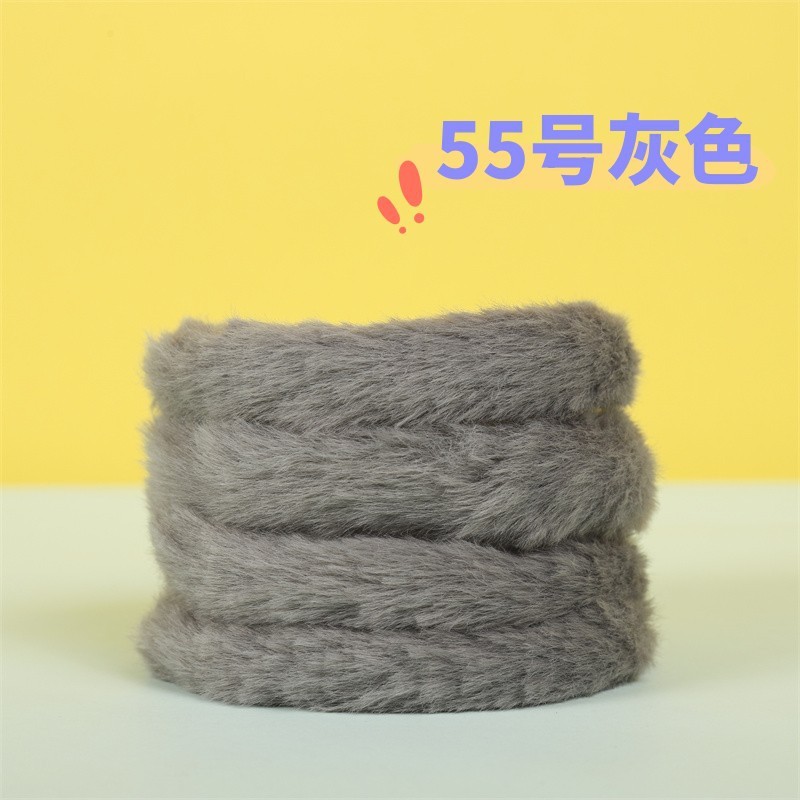 ウサギの毛のねじり棒の20mmの超太い密な毛の条の手作りのdiyの材料は赤い本のネットの赤い子犬の猫のおもちゃを包みます|undefined