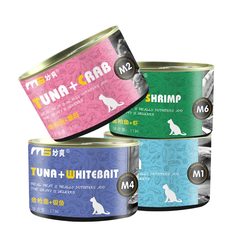Оптовые чудесные прохладные кошачьи банки 170 г кошачий основной продукт питания банки влажный корм кошачьи закуски в котенка откорма риса питательная пища