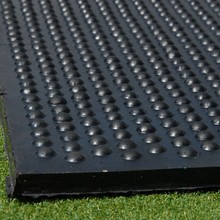 1220*1830mm圓點畜牧橡膠墊 馬廄牛床養殖防滑墊GNS