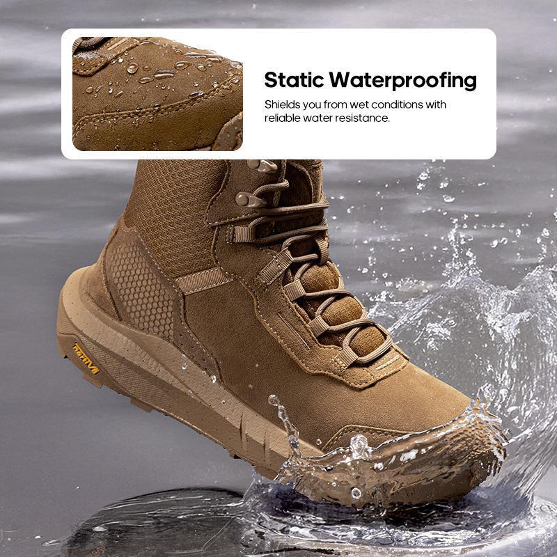 T 437 F7809 generación de Aliexpress transfronterizo nuevo hombre impermeable tático botas de trabajo zapatos amortiguadores