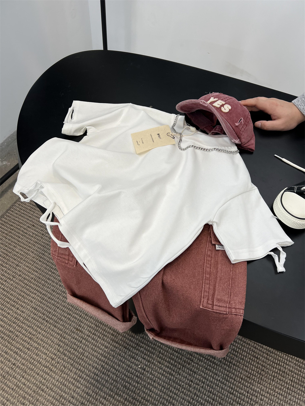 Pantaloni drepți, largi și versatili, pentru copii, toamna 2024, colorați, stil cowboy, pentru băieți și fete, toamnă, pantaloni la modă și cool_voghion.com