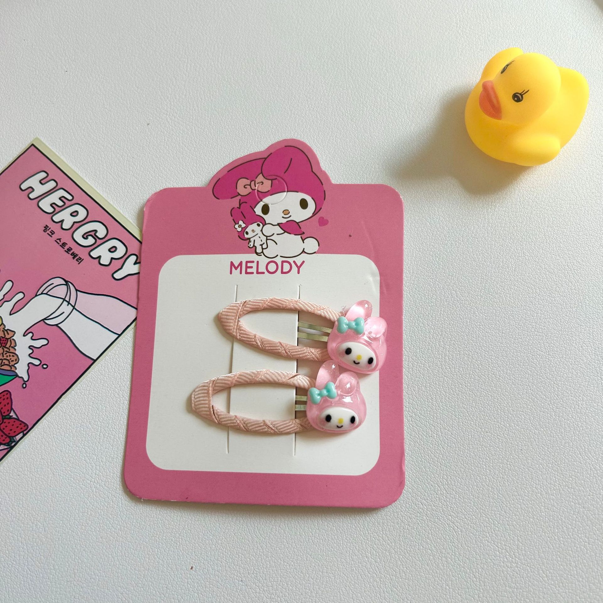 2024 nuevo Kuromi niñas lindas brocas de pelo para niños brocas de pelo para bebés de dibujos animados adornos para el pelo