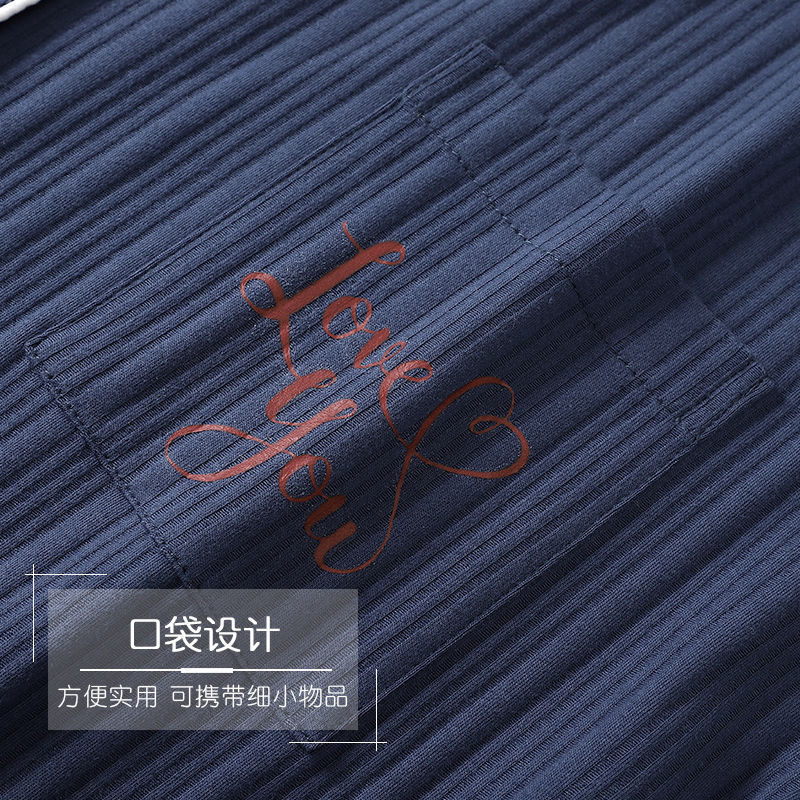 Pijama de algodón 100% de pareja pantalones de manga corta de primavera y verano para hombres ropa de algodón delgada para mujer de verano