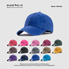 Korean Edition outdoors Solid Light board washing Baseball cap street Sun hat sunshade cowboy Cap