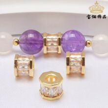 �~�18K������ɫ���Ͱ���Ȧ���ʯ��������ִ�diy�Ʒ���
