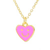 Brand jewelry, pendant heart shaped, necklace, chain for key bag 