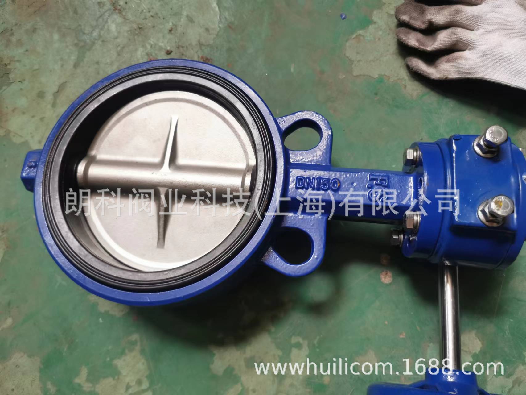 台湾富山蝶阀FS044台湾富山蝶阀不锈钢叶片挡板铸铁涡轮蝶阀