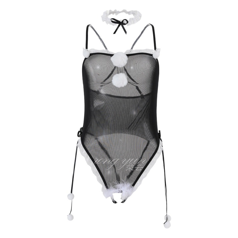 Conejita sirvienta sexy tentación medias uniformes de comercio exterior europeo y americano