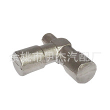 厂家供应锻压热锻红冲加工汽车大梁弯头毛坯锻造件气动液压接头