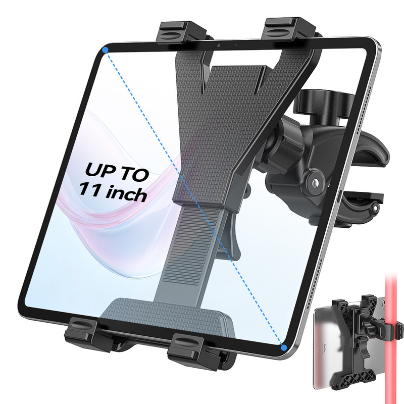 Cross-Border New Model Outdoor Tablet Stand, Tablet Bicycle, Treadmill, Multi-Functional Stand, Spinning Bike Tablet Stand