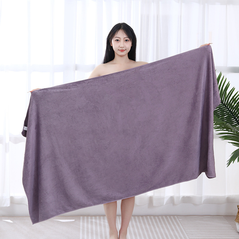 美容室専用バスタオル、吸水性ソフトバスタオル、大型汗蒸マッサージベッドタオル、厚手のプラスサイズタオル|undefined