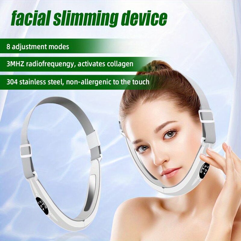 Electric Rechargeable V Face Beauty Massager Device With跨境|undefined