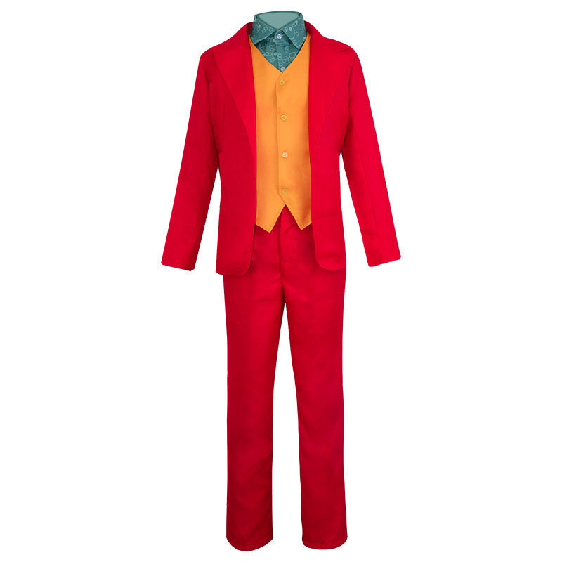 Halloween Costume Cosplay Joker from The Dark Knight, Phoenix Version Stage Role-Playing Costume Set